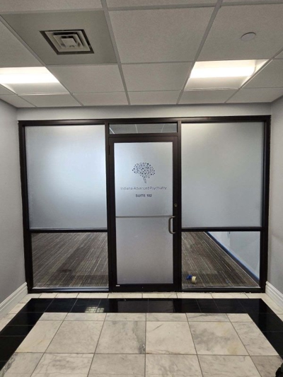 Interior Frosted Vinyl Photo